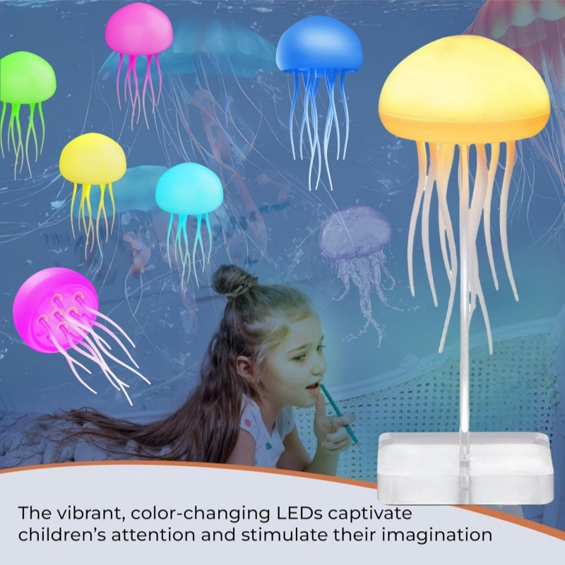 ELANAURA™-CARTOON DANCING JELLYFISH NIGHT LIGHT