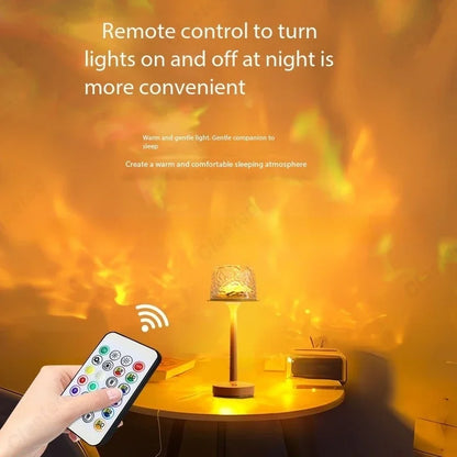 QUICKTRENDS™-LED CRYSTAL RIPPLE TABLE LAMP