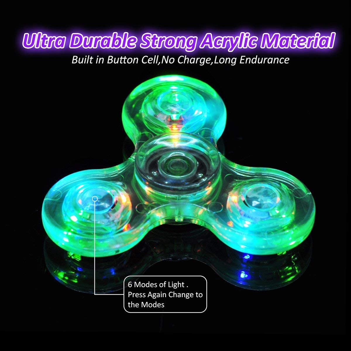 ELANAURA™-LED Glow Fidget Spinner