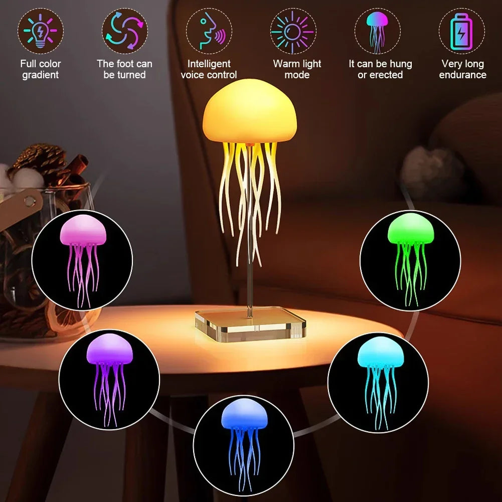 ELANAURA™-CARTOON DANCING JELLYFISH NIGHT LIGHT