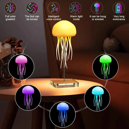 ELANAURA™-CARTOON DANCING JELLYFISH NIGHT LIGHT