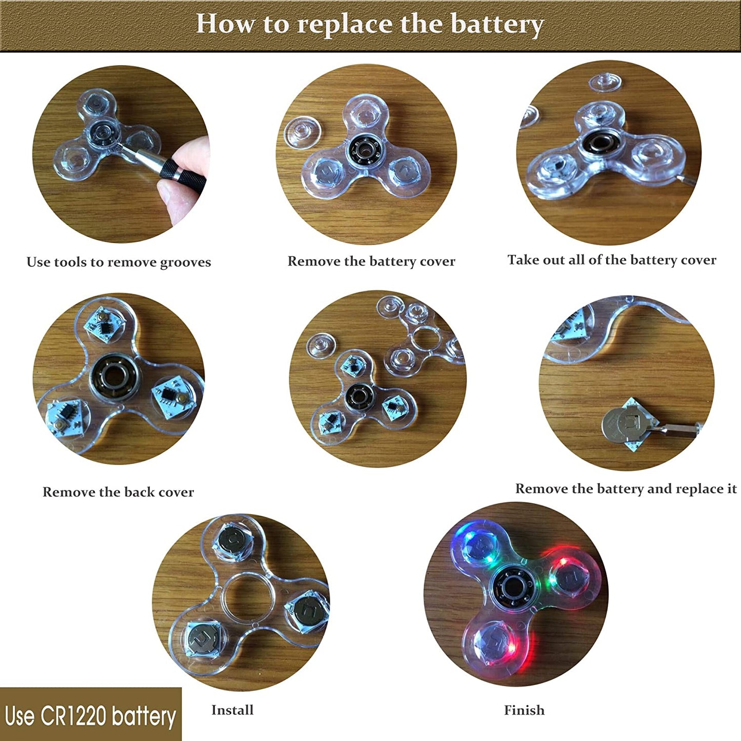 ELANAURA™-LED Glow Fidget Spinner