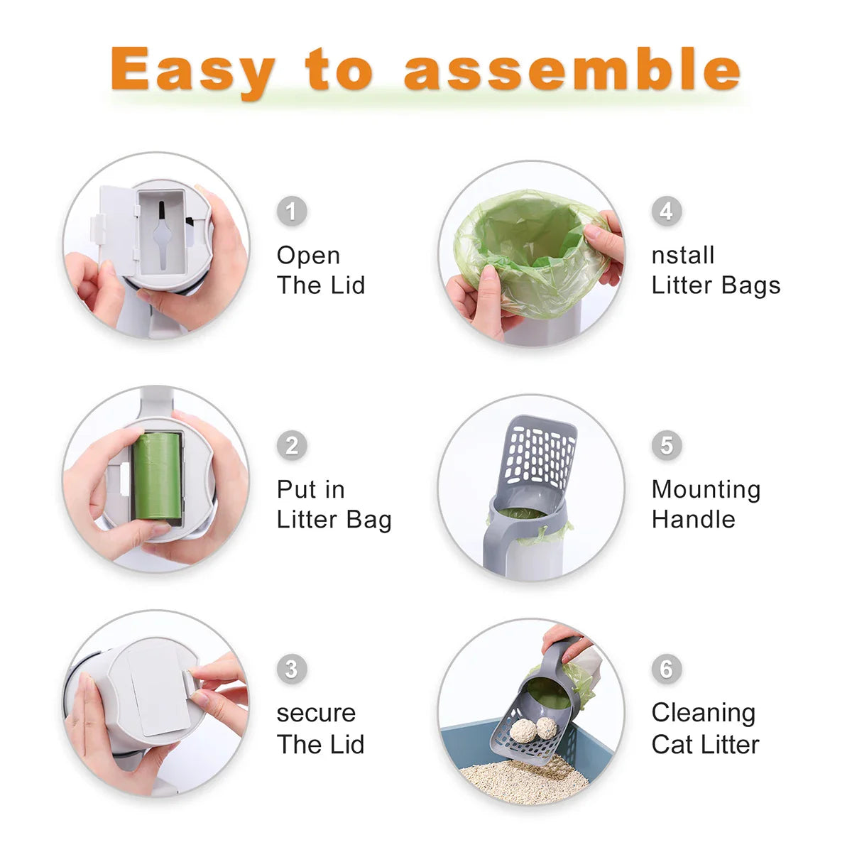 ELANAURA™-CAT LITTER SCOOP