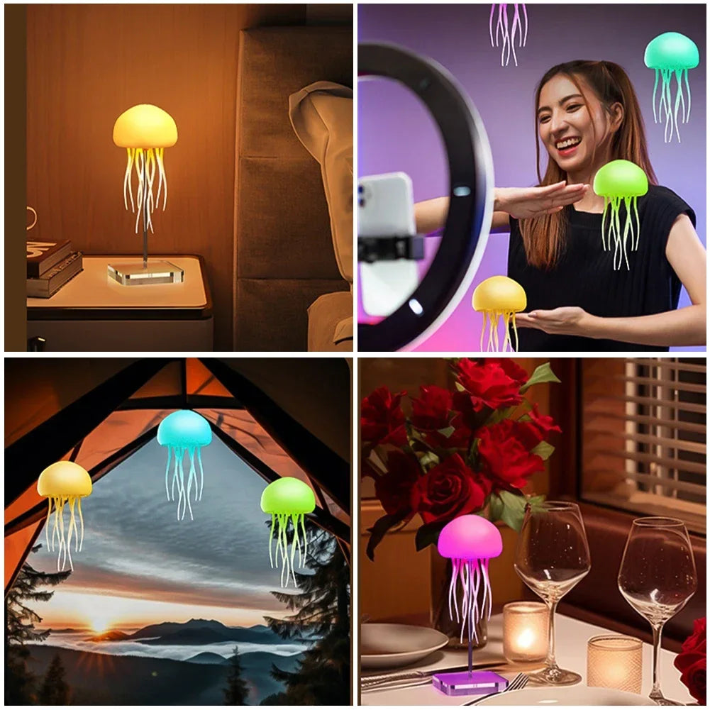 ELANAURA™-CARTOON DANCING JELLYFISH NIGHT LIGHT