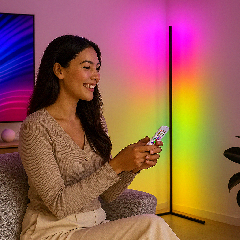 ELANAURA™-LED Corner Floor Lamp