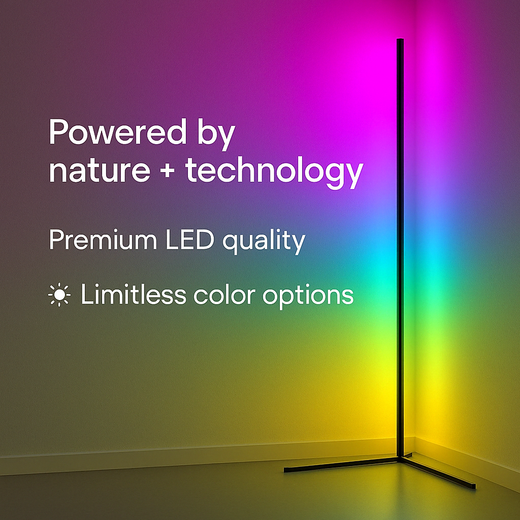 ELANAURA™-LED Corner Floor Lamp